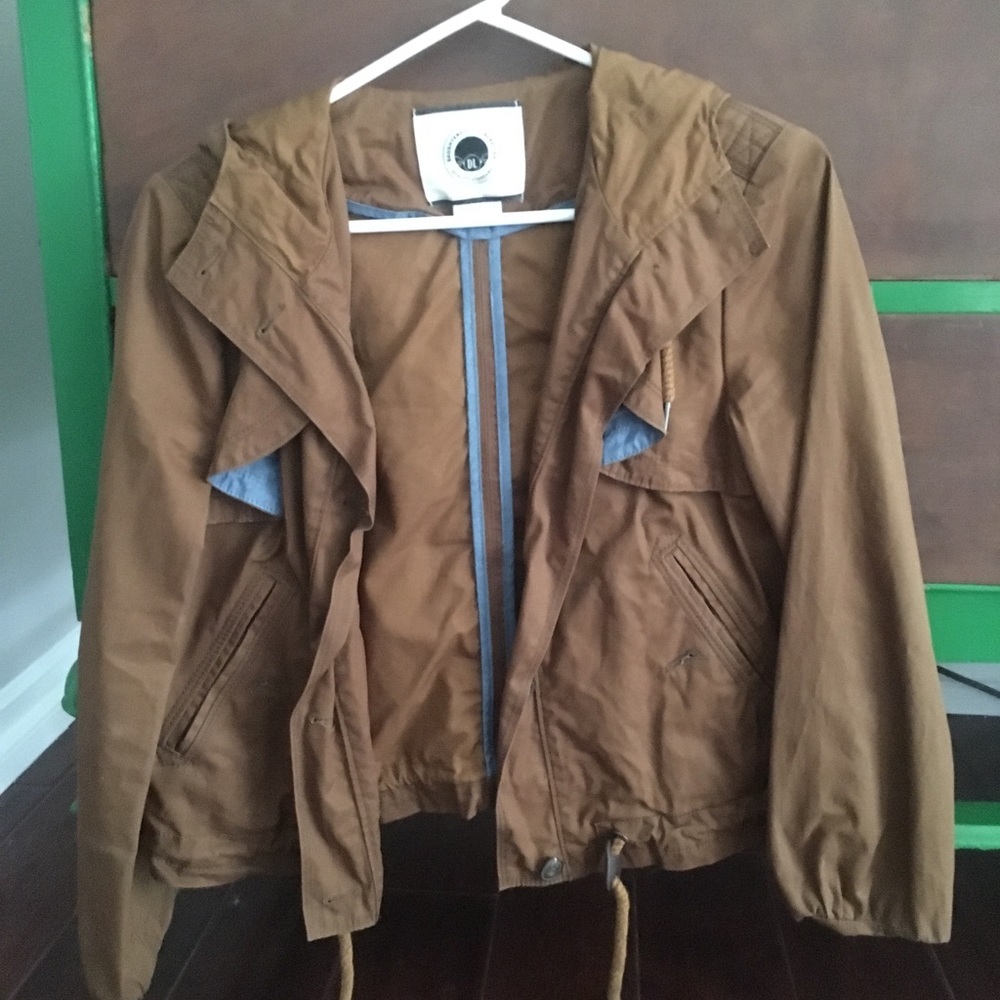 Utility jacket with hood